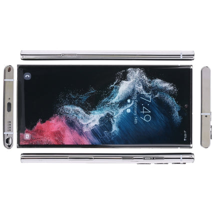 For Samsung Galaxy S22 Ultra 5G Color Screen Non-Working Fake Dummy Display Model(White)-garmade.com