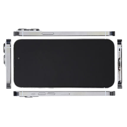 For iPhone 14 Pro Black Screen Non-Working Fake Dummy Display Model (Silver)-garmade.com