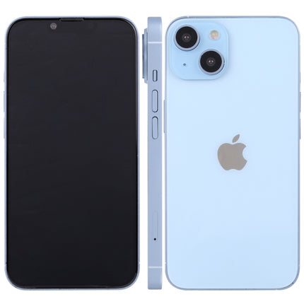 For iPhone 14 Plus Black Screen Non-Working Fake Dummy Display Model(Blue)-garmade.com