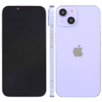 For iPhone 14 Plus Black Screen Non-Working Fake Dummy Display Model(Purple)-garmade.com