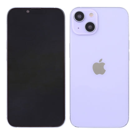 For iPhone 14 Plus Black Screen Non-Working Fake Dummy Display Model(Purple)-garmade.com