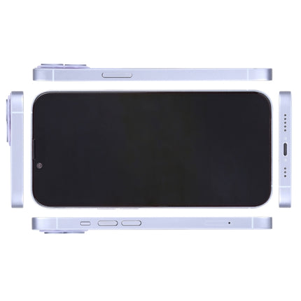 For iPhone 14 Plus Black Screen Non-Working Fake Dummy Display Model(Purple)-garmade.com