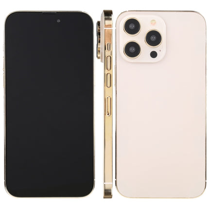 For iPhone 14 Pro Max Black Screen Non-Working Fake Dummy Display Model(Gold)-garmade.com