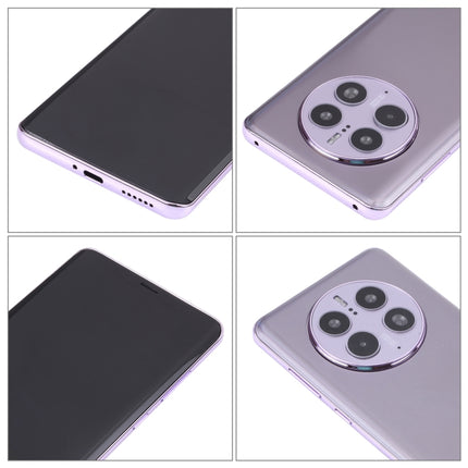 For Huawei Mate 50 Pro Black Screen Non-Working Fake Dummy Display Model(Purple)-garmade.com