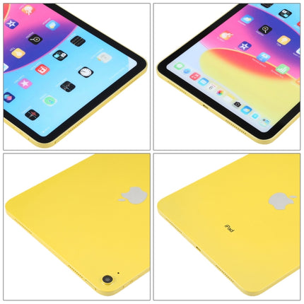 For iPad 10th Gen 10.9 2022 Color Screen Non-Working Fake Dummy Display Model (Yellow)-garmade.com