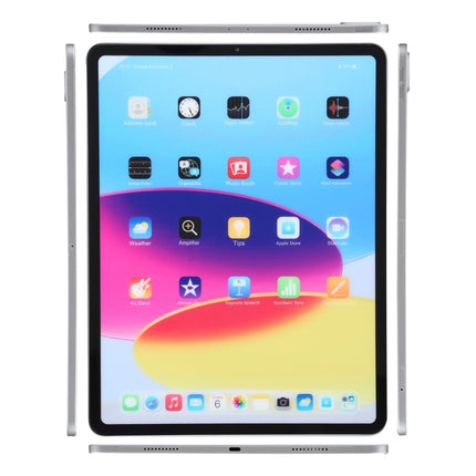 For iPad Pro 12.9 2022 Color Screen Non-Working Fake Dummy Display Model (Silver)-garmade.com