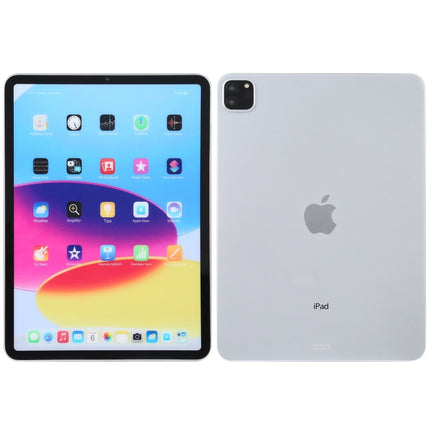 For iPad Pro 11 2022 Color Screen Non-Working Fake Dummy Display Model(Silver)-garmade.com