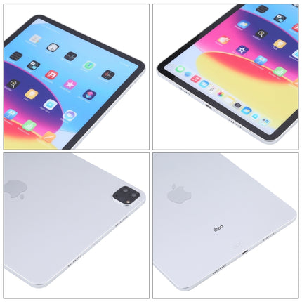 For iPad Pro 11 2022 Color Screen Non-Working Fake Dummy Display Model(Silver)-garmade.com