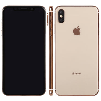 For iPhone XS Max Dark Screen Non-Working Fake Dummy Display Model (Gold)-garmade.com