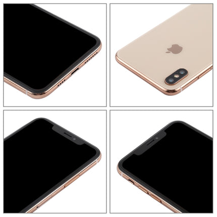 For iPhone XS Max Dark Screen Non-Working Fake Dummy Display Model (Gold)-garmade.com