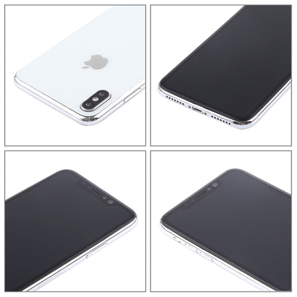 For iPhone XS Max Dark Screen Non-Working Fake Dummy Display Model (White)-garmade.com