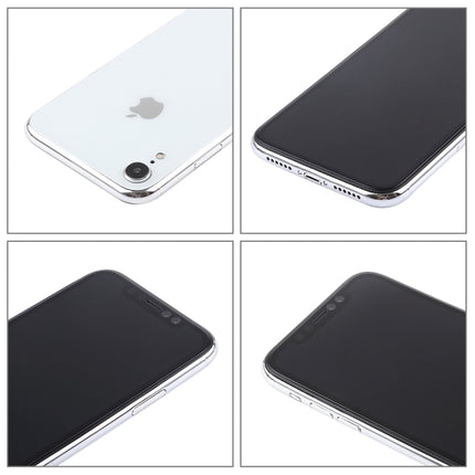 For iPhone XR Dark Screen Non-Working Fake Dummy Display Model(White)-garmade.com