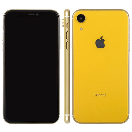 For iPhone XR Dark Screen Non-Working Fake Dummy Display Model (Yellow)-garmade.com