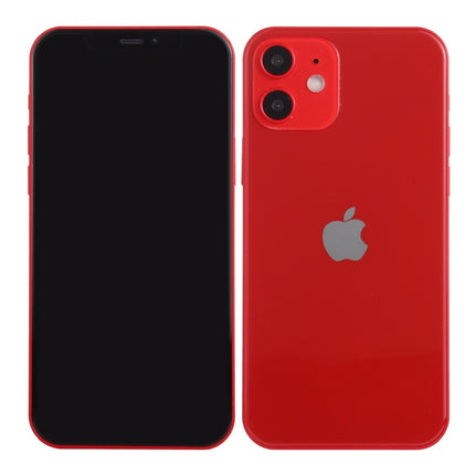 For iPhone 12 mini Black Screen Non-Working Fake Dummy Display Model, Light Version(Red)-garmade.com