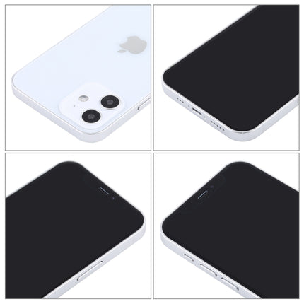 For iPhone 12 mini Black Screen Non-Working Fake Dummy Display Model, Light Version(White)-garmade.com