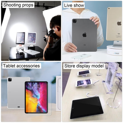 For iPad Pro 11 2021 Color Screen Non-Working Fake Dummy Display Model(Silver)-garmade.com