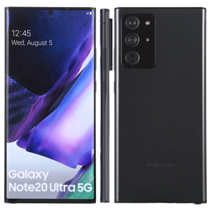 For Samsung Galaxy Note20 Ultra 5G Original Color Screen Non-Working Fake Dummy Display Model (Obsidian Black)-garmade.com