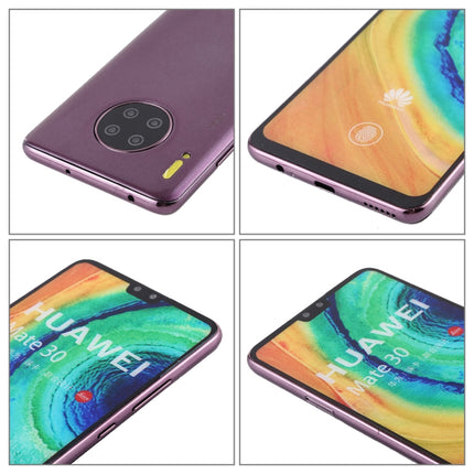 For Huawei Mate 30 Color Screen Non-Working Fake Dummy Display Model (Purple)-garmade.com