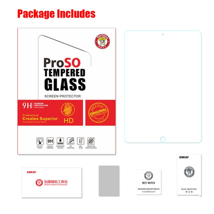 ENKAY Hat-Prince 0.33mm 9H 2.5D Curved Edge Tempered Glass Film for iPad Air 2019-garmade.com