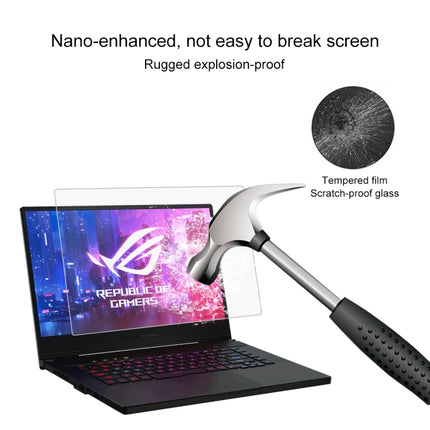 Laptop Screen HD Tempered Glass Protective Film for ASUS ROG Zephyrus M GU502 15.6 inch-garmade.com