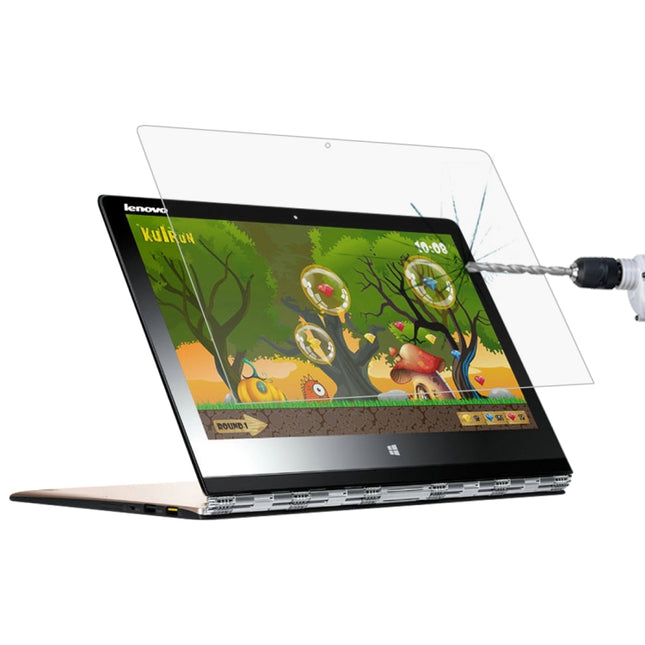 0.4mm 9H Surface Hardness Full Screen Tempered Glass Film for Lenovo YOGA 3 Pro 13.3 inch-garmade.com