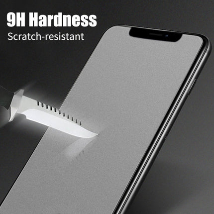10 PCS Non-Full Matte Frosted Tempered Glass Film for iPhone X / XS / iPhone 11 Pro-garmade.com