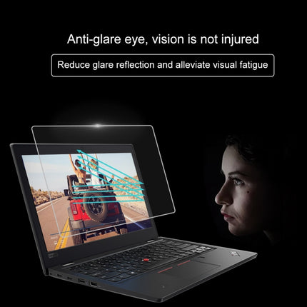 0.4mm 9H Surface Hardness Full Screen Tempered Glass Film for Lenovo ThinkPad L380 Yoga 13.3 inch-garmade.com