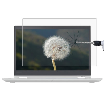 0.4mm 9H Surface Hardness Full Screen Tempered Glass Film for Lenovo ThinkPad Yoga 370 13.3 inch-garmade.com