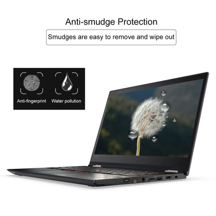 0.4mm 9H Surface Hardness Full Screen Tempered Glass Film for Lenovo ThinkPad Yoga 370 13.3 inch-garmade.com