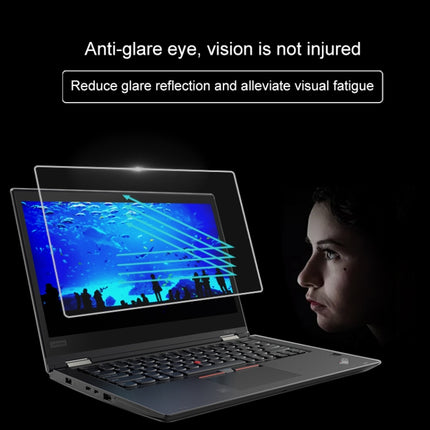 0.4mm 9H Surface Hardness Full Screen Tempered Glass Film for Lenovo ThinkPad X380 Yoga 13.3 inch-garmade.com