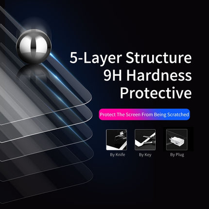 DUX DUCIS 0.3mm 9H Surface Hardness 3D Explosion-proof Tempered Glass Film for iPad Pro 12.9 (2018/2020/2021/2022)-garmade.com