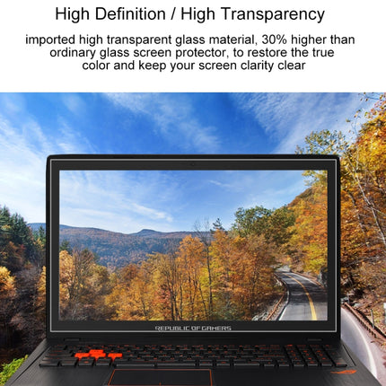 Laptop Screen HD Tempered Glass Protective Film for ASUS ROG GL553VE 15.6 inch-garmade.com