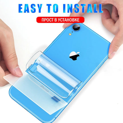 For iPhone 11 Pro Soft Hydrogel Film Full Cover Back Protector-garmade.com