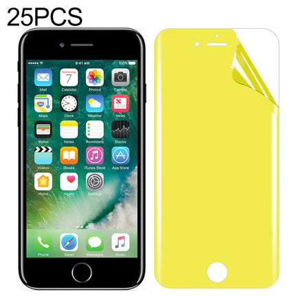 25 PCS For iPhone SE 2020 / 8 / 7 Soft TPU Full Coverage Front Screen Protector-garmade.com