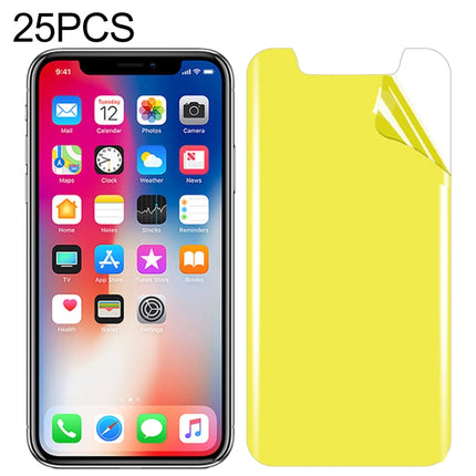 25 PCS For iPhone X / XS Soft TPU Full Coverage Front Screen Protector-garmade.com