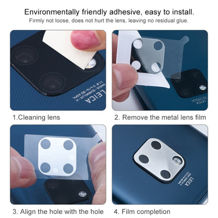 10D Full Coverage Mobile Phone Metal Rear Camera Lens Protection Ring Cover for Huawei Mate 20 Pro(Black)-garmade.com