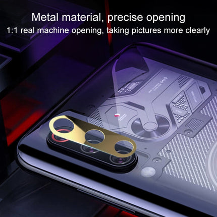 10D Full Coverage Mobile Phone Metal Rear Camera Lens Protection Ring Cover for Xiaomi Mi 9(Black)-garmade.com
