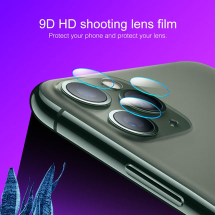 2 PCS 2.5D Back Camera Lens Tempered Glass Film for iPhone 11-garmade.com
