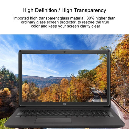 Laptop Screen HD Tempered Glass Protective Film for HP 255 G7 Notebook PC 15.6 inch-garmade.com