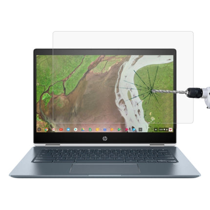 Laptop Screen HD Tempered Glass Protective Film for HP Chromebook x360 - 14-da0021nr 14 inch-garmade.com