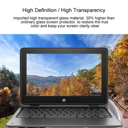 Laptop Screen HD Tempered Glass Protective Film for HP Chromebook x360 11 G1 EE 11.6 inch-garmade.com