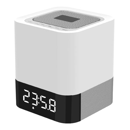 MUSKY DY 28 LED Light 3D Stereo Music Mini Bluetooth Speaker, Support Clock Alarm / AUX, For iPhone, Galaxy, Sony, Lenovo, HTC, Huawei, Google, LG, Xiaomi, other Smartphones-garmade.com