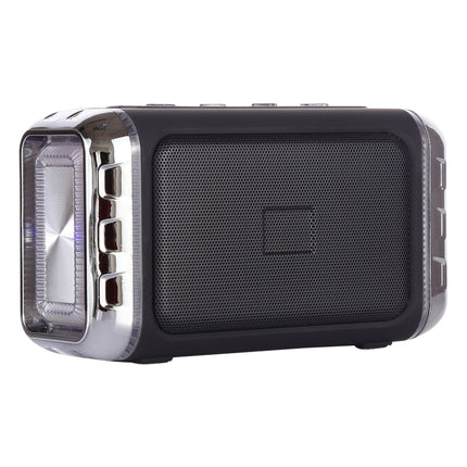 LN-22 DC 5V Portable Wireless Speaker with Hands-free Calling & Dual Colorful LED Light, Support USB & TF Card & 3.5mm Aux-garmade.com