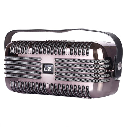 LZ E27 DC 5V Portable Wireless Speaker with Hands-free Calling, Support USB & TF Card & 3.5mm Aux(Black)-garmade.com