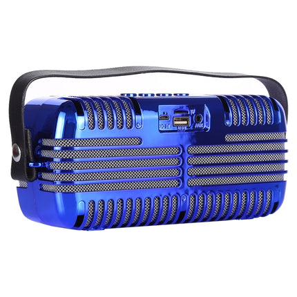 LZ E27 DC 5V Portable Wireless Speaker with Hands-free Calling, Support USB & TF Card & 3.5mm Aux(Blue)-garmade.com