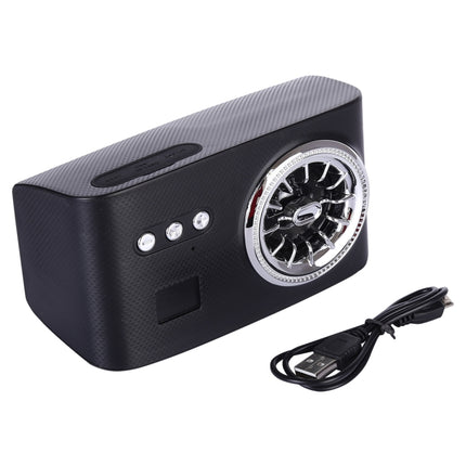LN-21 DC 5V Portable Wireless Speaker with Hands-free Calling, Support USB & TF Card (Black)-garmade.com
