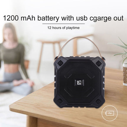 LN-29 DC 5V Portable Wireless Speaker with Hands-free Calling, Support USB & TF Card-garmade.com