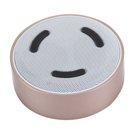 A8 Portable Stereo Bluetooth Speaker Built-in MIC, Support Hands-free Calls / TF Card / AUX IN(Gold)-garmade.com