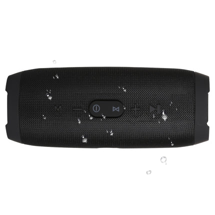 Charge3 Life Waterproof Bluetooth Stereo Speaker, Built-in MIC, Support Hands-free Calls & TF Card & AUX IN & Power Bank(Black)-garmade.com