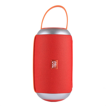 T&G TG112 Portable Bluetooth Speaker, with Mic & FM Radio Function, Support Hands-free & TF Card & U Disk Play(Red)-garmade.com